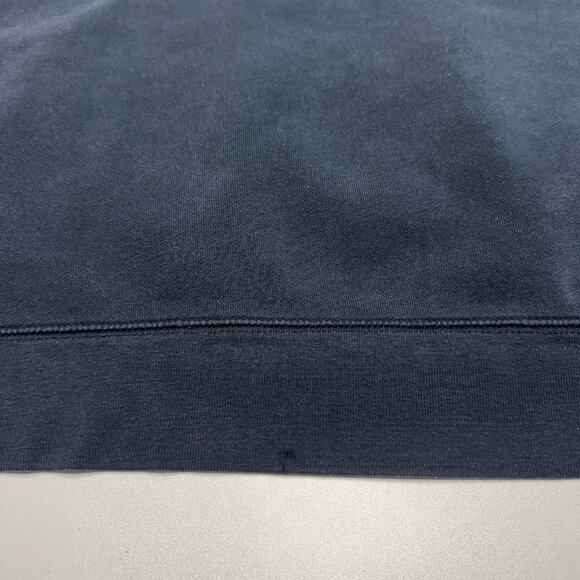 Vintage Foot Locker Hoodie Sweatshirt Mens 2XL Navy Blue Blank Sportswear - Picture 7 of 11